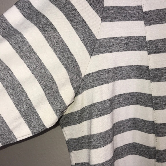 Olars Ulla Sweden grey and white dress size Large - Picture 3 of 5